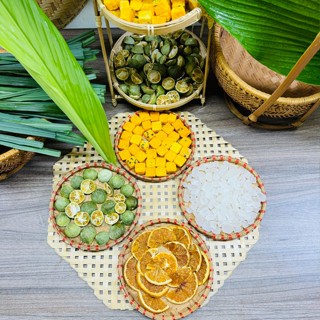 Trà Chanh Dây Kim Quất nước uống trắng da Triệu Lộ Tư, sấy thăng hoa đông khô,da phát sáng