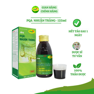 Siro Nhuận Tràng PQA dùng cho bé bị táo bón- chai 125ml
