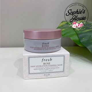 Mặt nạ ngủ Fresh Rose 2 ngăn / Fresh Rose Deep Hydration Sleeping Mask