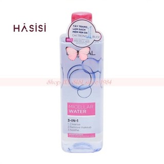Nước Tẩy Trang Cho Da Khô PARIS MICELLAR WATER WATER 400ml (Nắp Hồng)