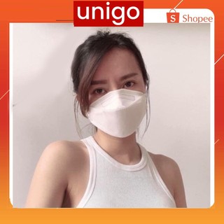 1 túi 10 chiếc khẩu trang KF94 4D Ami Mask chống bụi mịn tiêu chuẩn Hàn Quốc