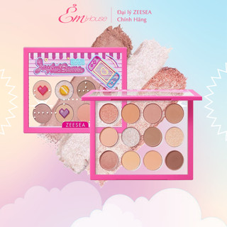 [CHÍNH HÃNG DATE T12/24] ZEESEA Bảng Phấn Mắt 12 Ô Vending Machine Eyeshadow Palette Pink Game Bar