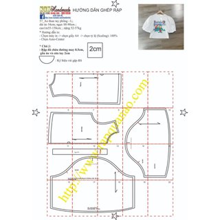 Rập giấy may áo mã 57