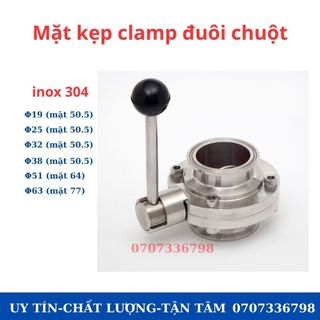 Van bướm vi sinh inox 304