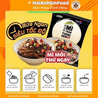 Mỳ trộn tương đen hàn quốc koreno ăn liền 78g, mỳ tương đen, mỳ ăn liền, mỳ trộn