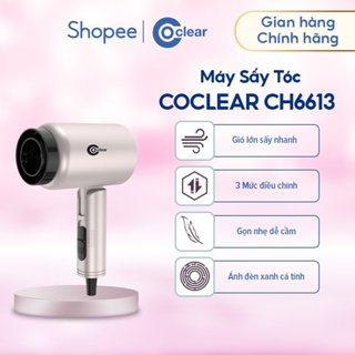 Máy Sấy Tóc Mini Coclear CH6613 (1600W) Chế Độ Sấy Mát Bảo Vệ Tóc - Hàng Chính Hãng
