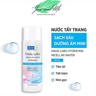 Nước tẩy trang sạch sâu dưỡng ẩm - Hada Labo Micellar Water Hydrating