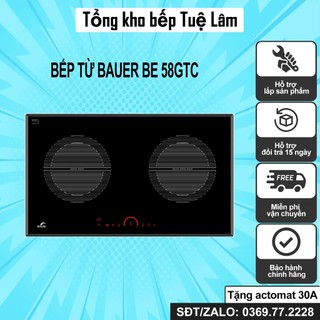 Bếp từ bauer be 58gtc | bảo hành chính hãng 3 năm