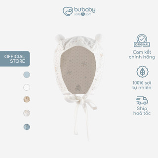 Mũ Buộc dây Quả bông Bambus - ABB1943QB | Phụ kiện BU Baby chính hãng