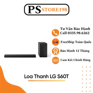 [ Freeship toàn quốc ] loa soundbar LG SN4 2.1 300W VÀ LG S60T chính hãng bảo hành 12 tháng - Tặng tai nghe i12