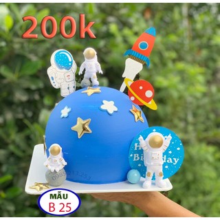 Bánh kem giả vũ trụ,bánh kem mô hình cầu tròn