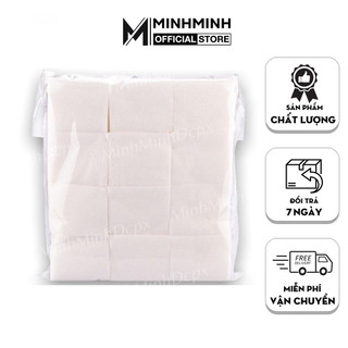 Bông gòn cắt sẵn - Bông vệ sinh 1600 miếng 6x7cm