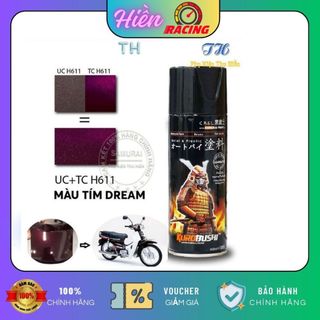 Chai Sơn Samurai Màu Tím Dream UCH611 + TCH611