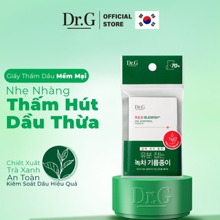 Giấy Thấm Dầu Dr.G R.E.D Blemish Oil Control Paper 70pcs (70 tờ)