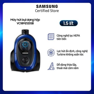 Máy hút bụi Samsung dạng hộp VC18M2120SB | 1800W | 1.5L