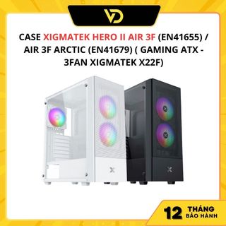Case xigmatek hero ii air 3f / air 3f arctic