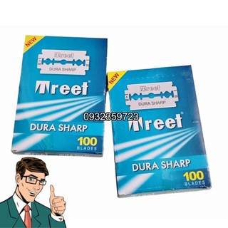 Hộp 100 Cây Dao Lam Treet Xanh