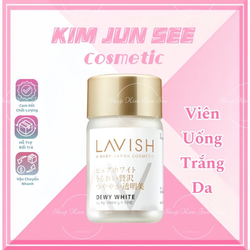 [ HÀNG CHÍNH HÃNG ] VIÊN UỐNG TRẮNG DA - LAVISH