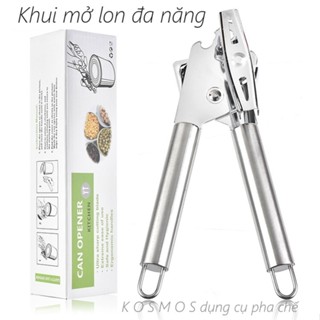 Dụng cụ mở nắp lon bia , đồ đóng lon đa năng (hàng chuẩn loại 1 inox xịn)