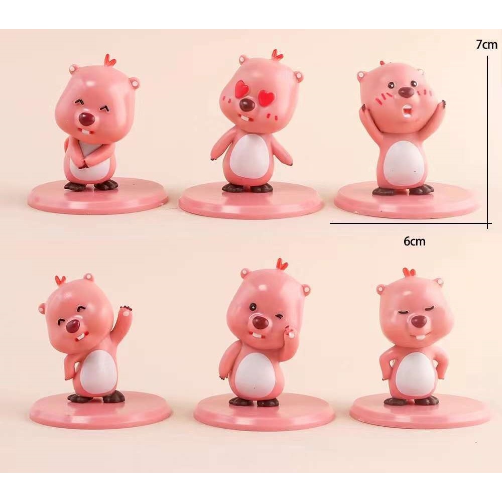 Mô hình nhân vật LOOPY siêu dễ thương 2024