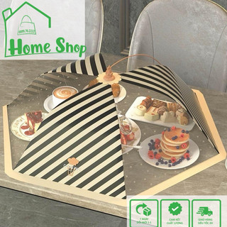 Lồng bàn gấp gọn đậy thức ăn, bền chắc kích thước 70cm 80cm