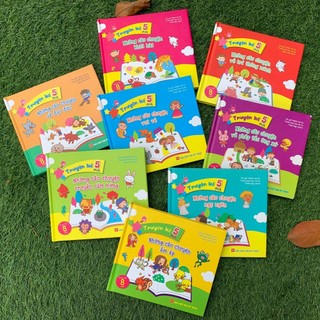 Sách - Combo 8 Cuốn Truyện Kể 5 Phút Cho Bé - Truyện Kể Cho Bé Mầm Non