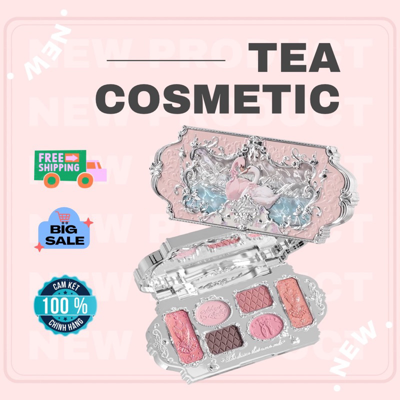 [SẴN HOẢ TỐC] BẢNG PHẤN MẮT SWAN THIÊN NGA FLOWER KNOWS