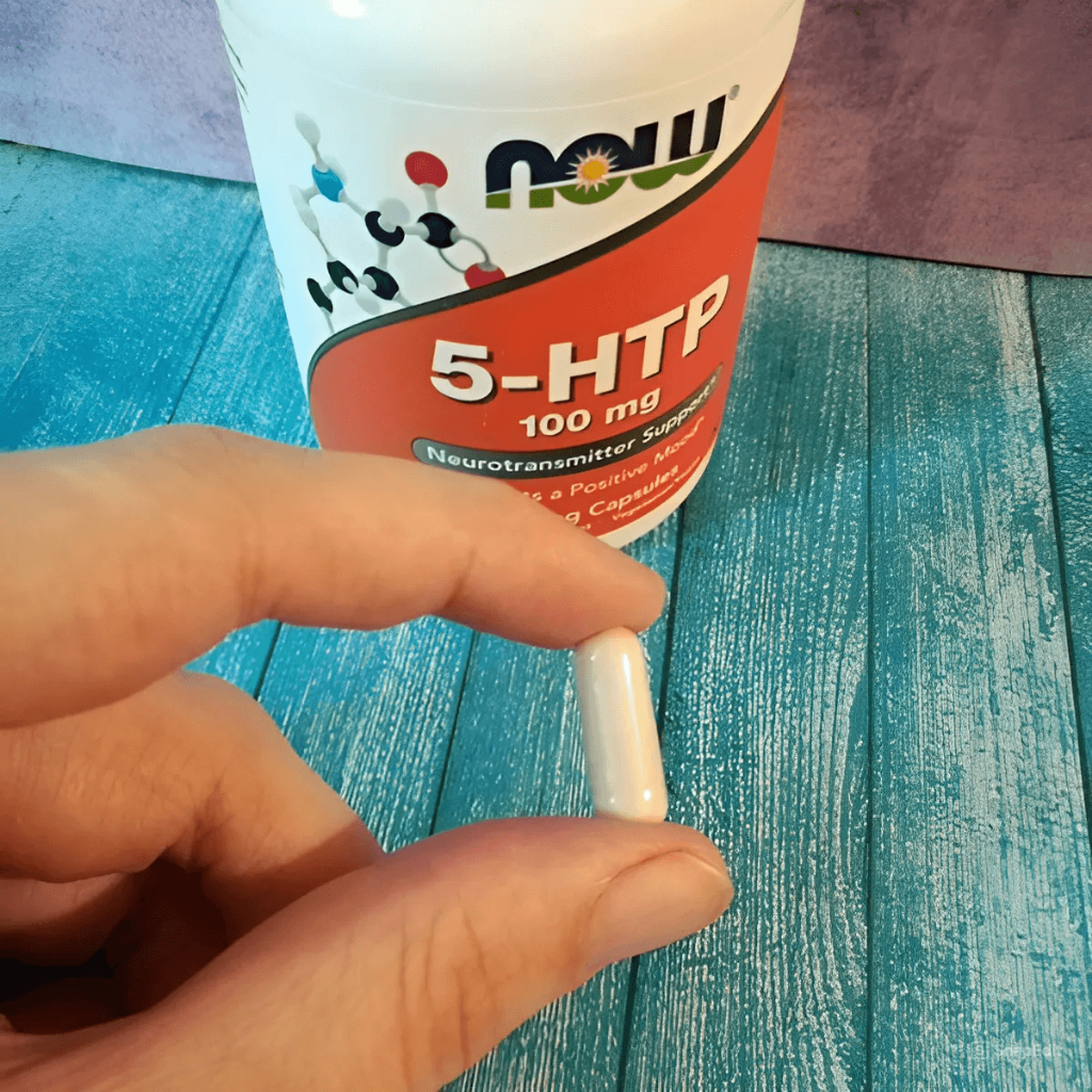 Viên uống giảm căng thẳng Now 5 HTP 100mg của Mỹ, không gây lờn, giảm stress, mệt mỏi, mất ngủ