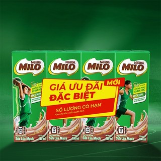 Thùng 48 Hộp Sữa Milo Lúa Mạch 180ml