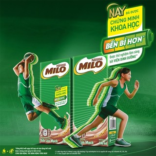 Thùng 48 Hộp Sữa Milo Lúa Mạch 180ml