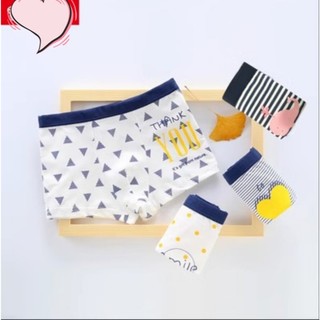 Quần chip bé trai combo 4 quần lót trẻ em nam đồ lót bé trai từ 9-34kg NX02