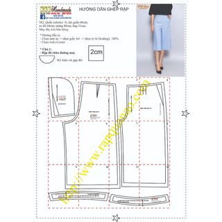 Rập giấy A0 mã 582 (BẢN VẼ)