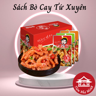 Sách bò cay trung quốc - sách bò kiều đại nương - sách bò tê cay siêu ngon - gói 18g - tiemnhamei68