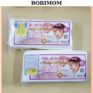 Sỉ khăn khô gói 300 tờ- khăn khô đa năng baby hiền trang loại 1 gói 300 tờ