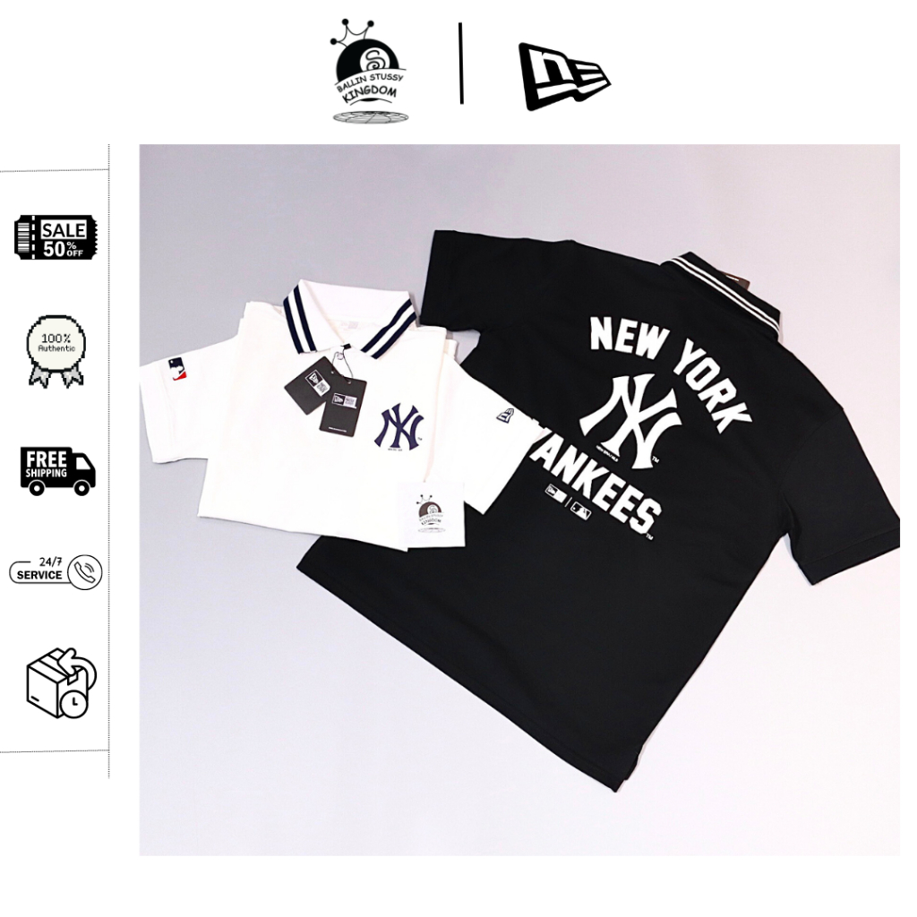 [NEW ERA CHÍNH HÃNG] POLO New Era X MLB Yankees AUTHENTIC SS2023 - CHÍNH HÃNG 100%- MÃ 13516807