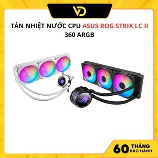 Tản nhiệt nước cpu asus rog strix lc ii 360 argb