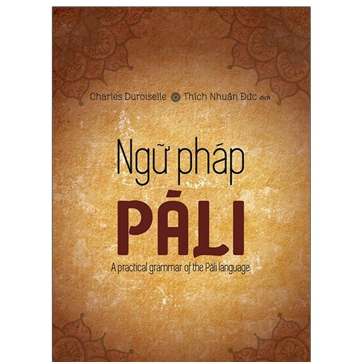 Sách - Ngữ Pháp Pali