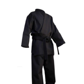 Bộ võ phục karate đen vải dầy đường may chắc chắn