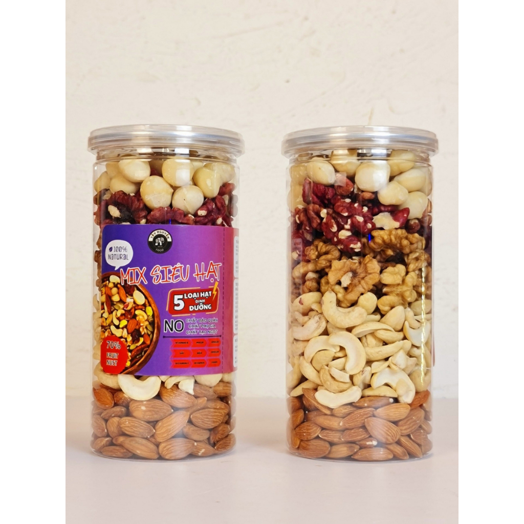 ( COMBO 2 HỘP KÈM QUÀ )  2 HỘP MIX SIÊU HẠT DINH DƯỠNG