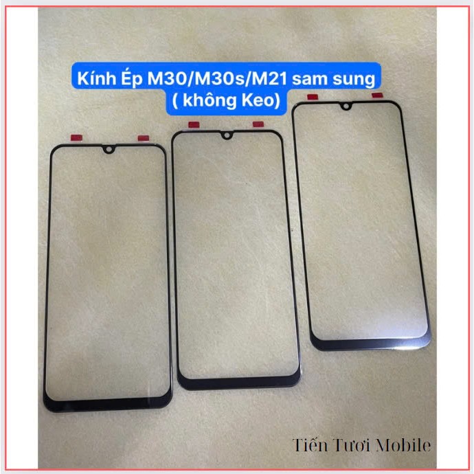 Mặt kính ép samsung M30s/M21/M30 (Không Keo)