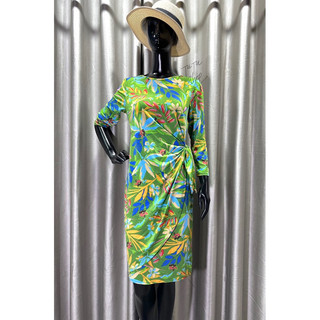 ĐẦM KIỂU WRAP IN HOA THUN MỊN ĐẸP