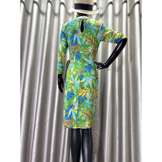 ĐẦM KIỂU WRAP IN HOA THUN MỊN ĐẸP