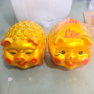 ( Kiểm Tra Hàng Thoải Mái ) Heo đất TRÁI ĐÀO TIÊN, size lớn 32cm