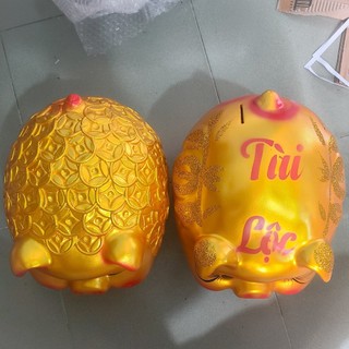 ( Kiểm Tra Hàng Thoải Mái ) Heo đất TRÁI ĐÀO TIÊN, size lớn 32cm