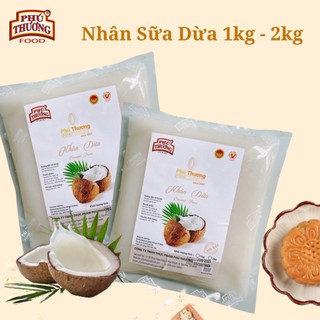 Nhân dừa Phú Thương 1kg (ít ngọt, thơm, dẻo)