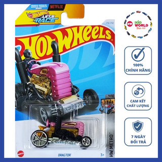 Xe mô hình hot wheels basic dragtor htb20.
