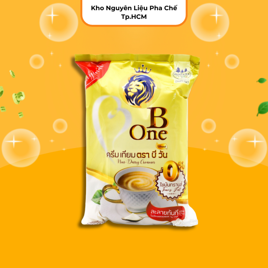 Bột Kem B one Cao Cấp, Bột Kem Sữa B-One Thái Lan Tạo Độ Béo Ngậy Khi Pha, Nguyên Liệu Pha Trà Sữa, 