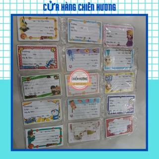 Combo 160 Chiếc Nhãn Vở Có Keo Dính