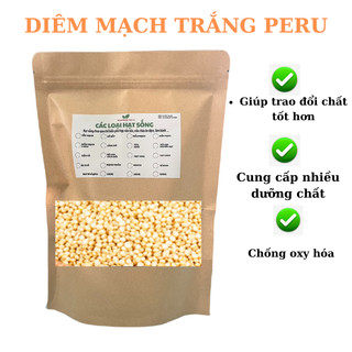 Hạt Diêm Mạch Quinoa Trắng Cho Bé Ăn Dặm
