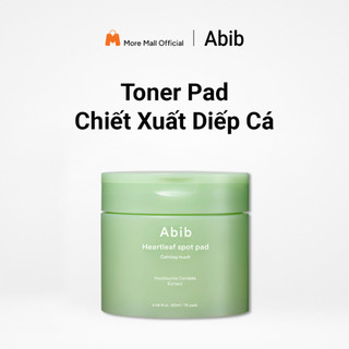 Toner pad chiết xuất diếp cá làm dịu da & tẩy tế bào chết abib